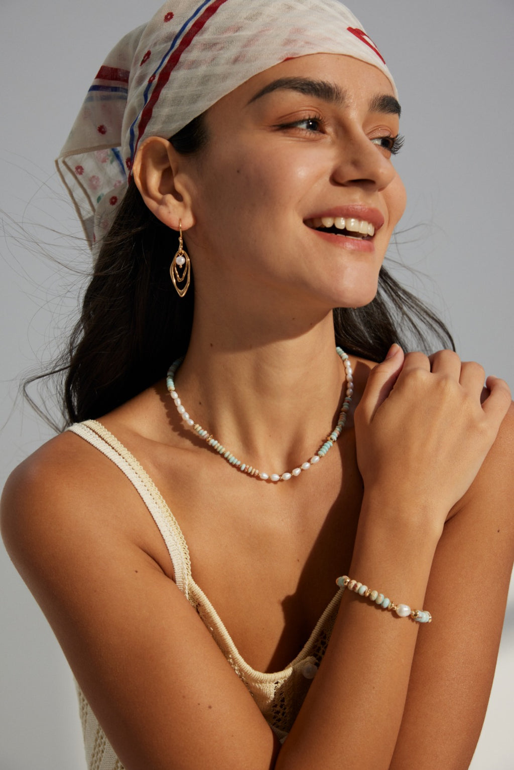 Pearl & Shoushan Stone Duo