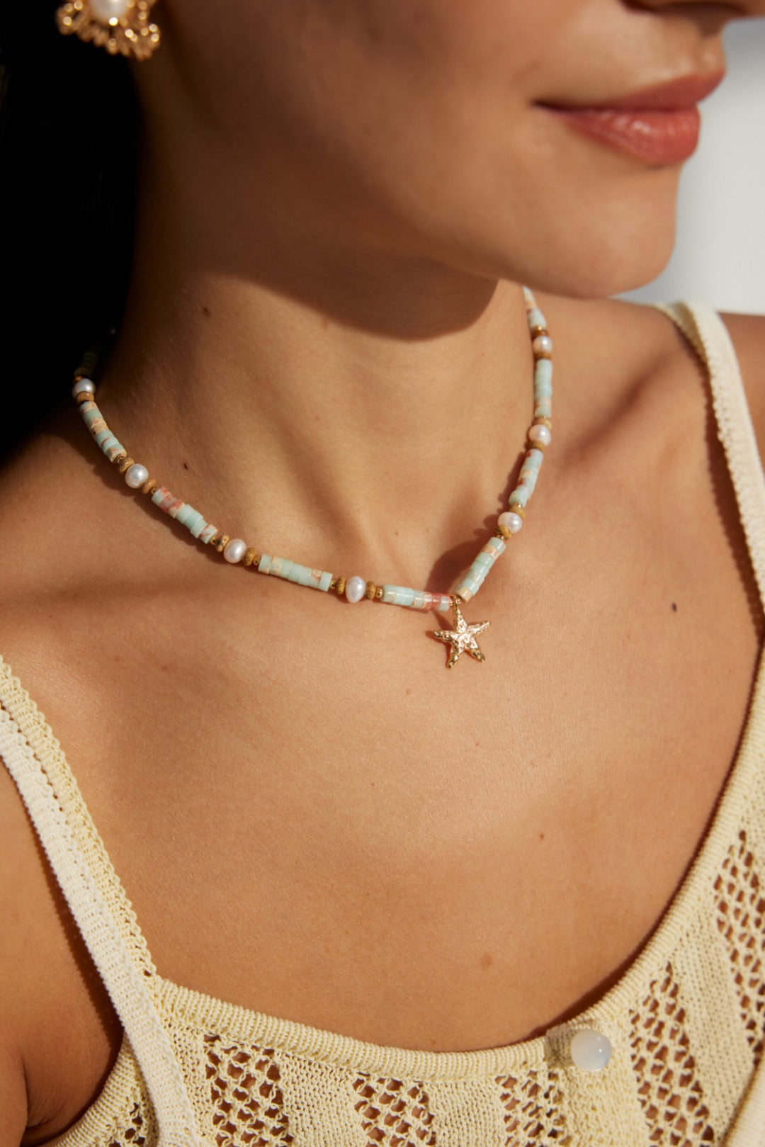 Shoushan Stone Necklace