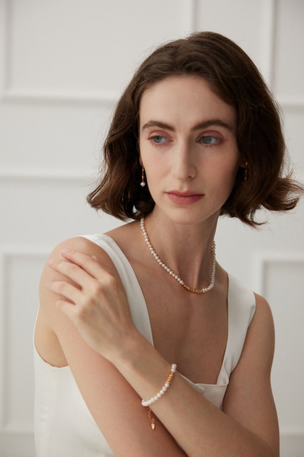 Irregular Pearl Necklace