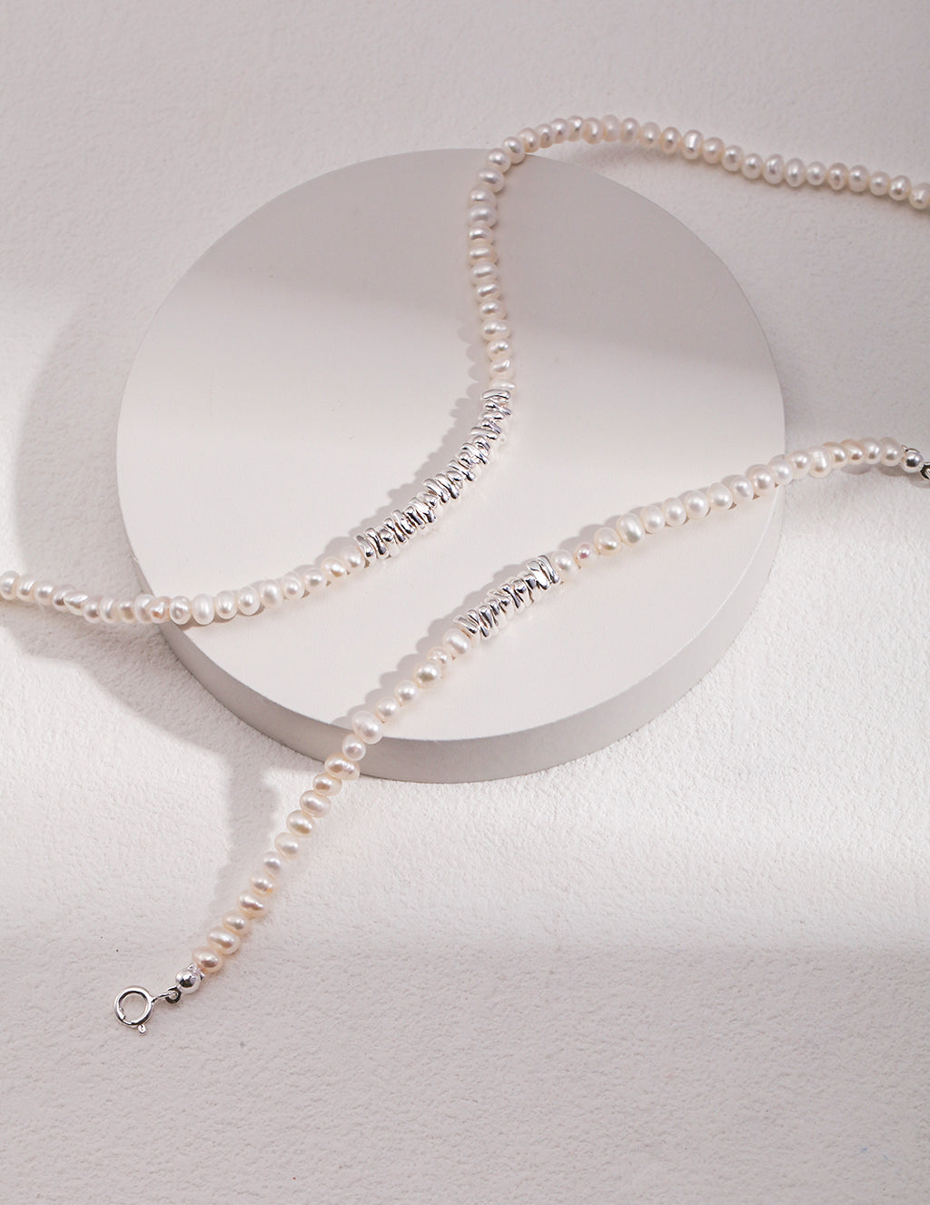 Irregular Pearl Necklace