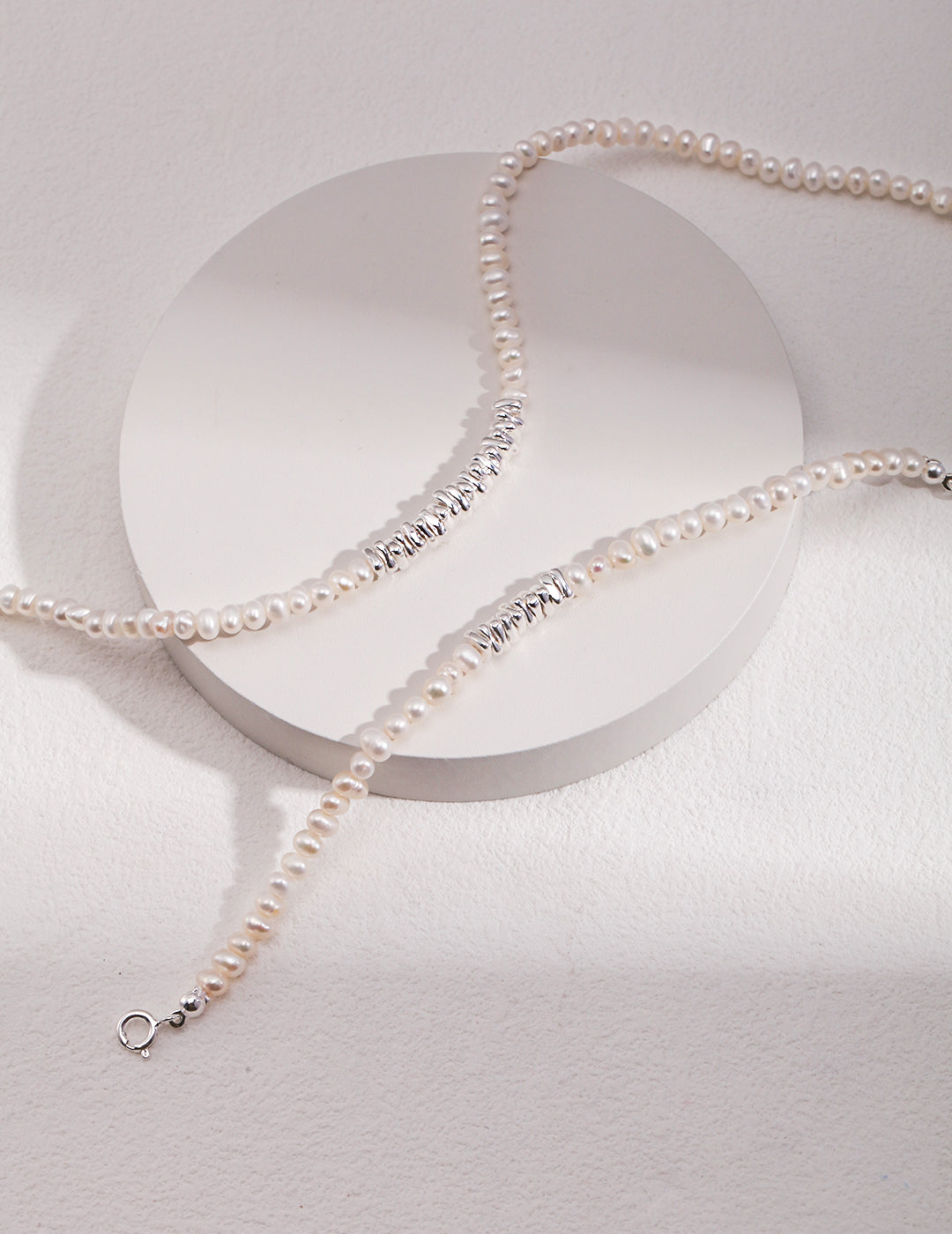 Irregular Pearl Necklace