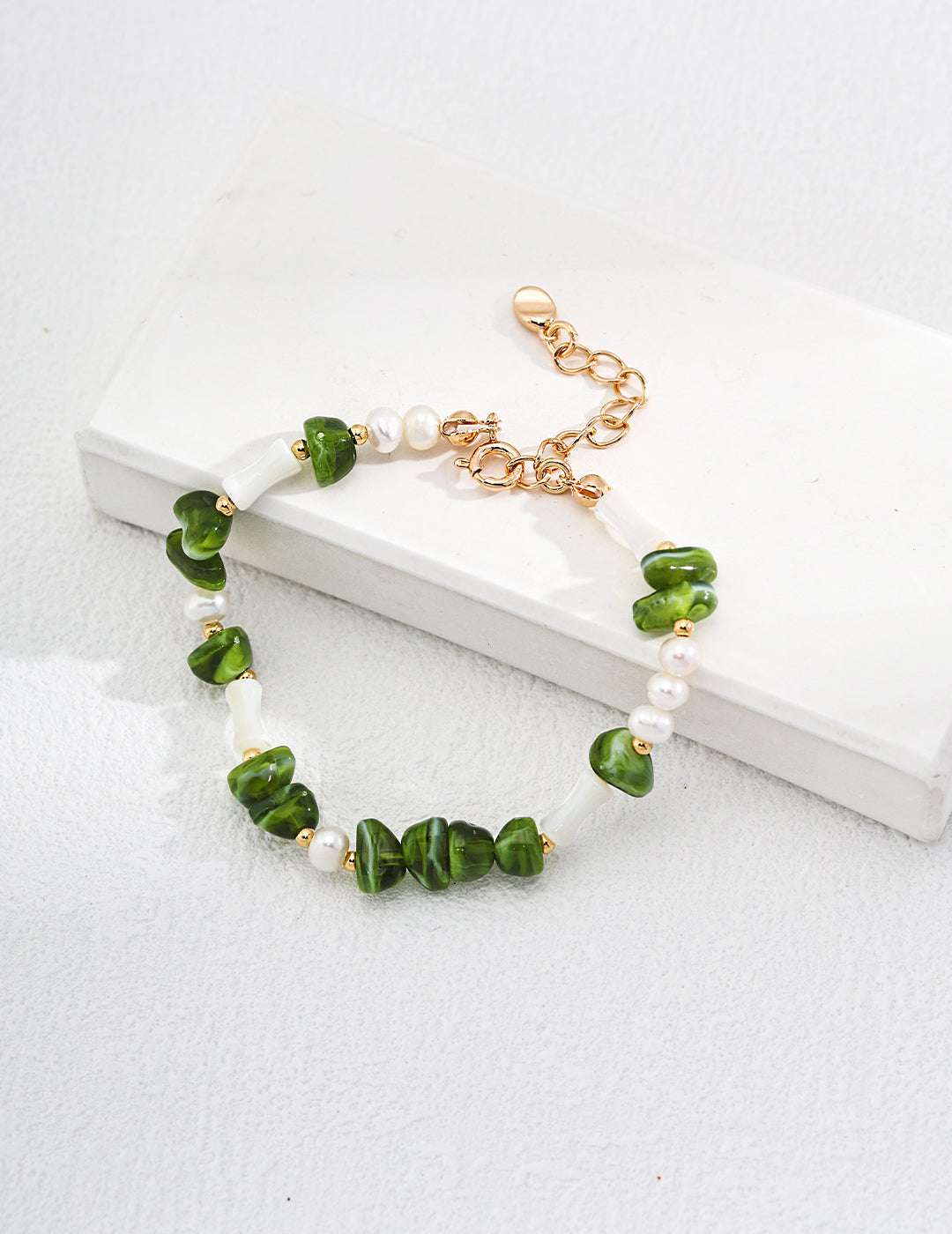 Verdant Pearl Bracelet