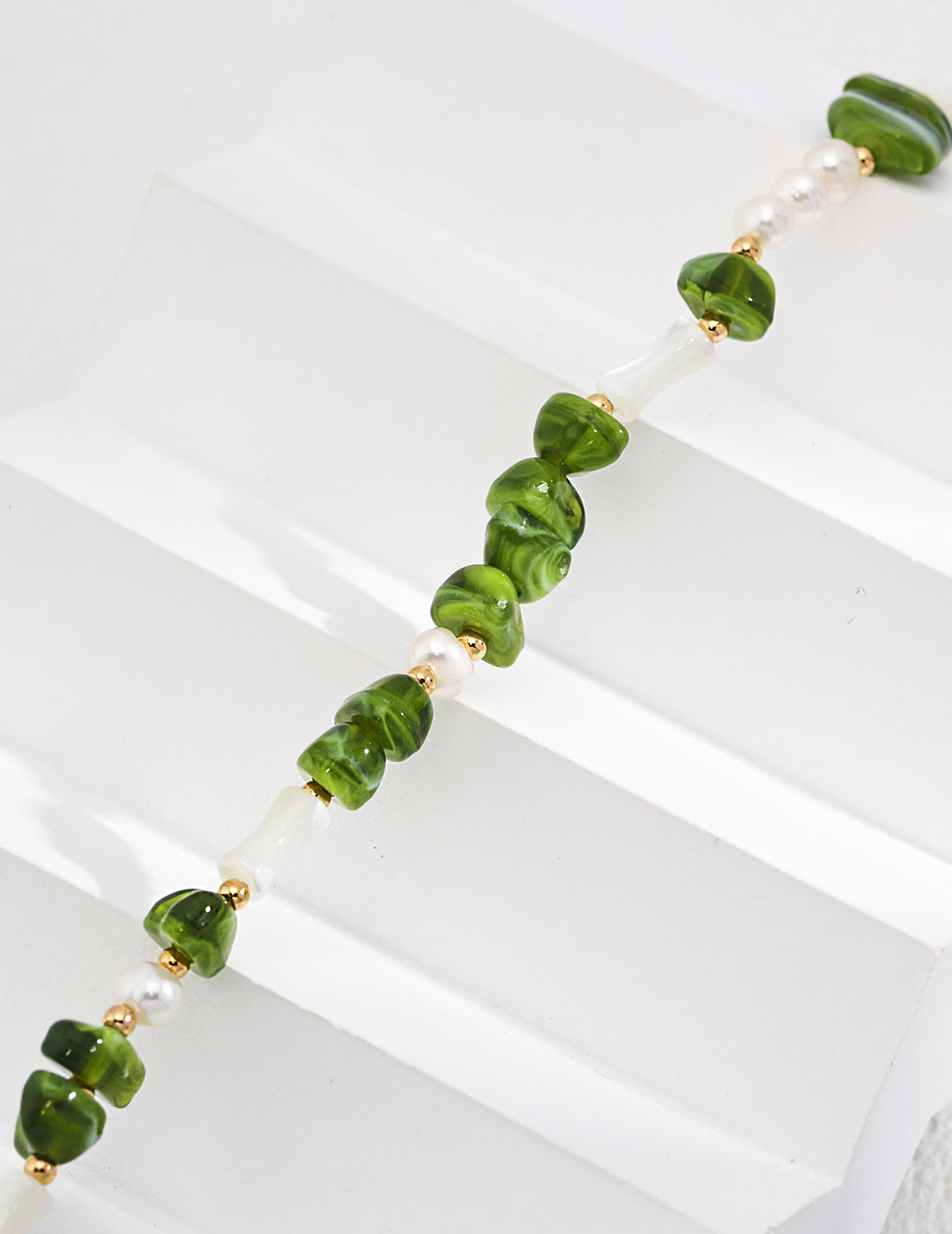Verdant Pearl Bracelet