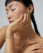 Neutral Tone Charm Bracelet