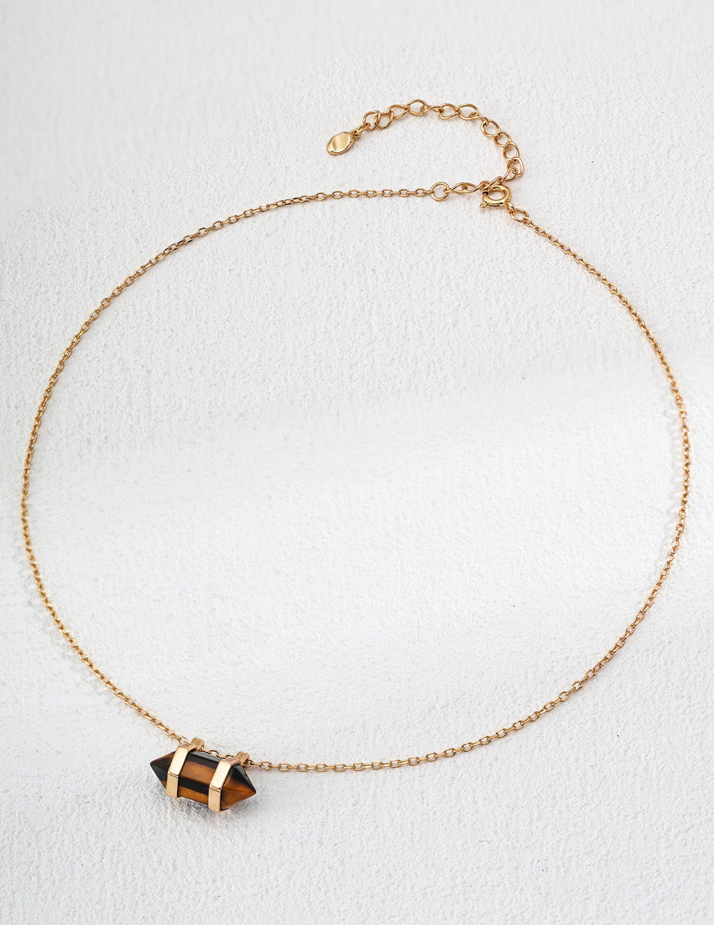 Tiger Eye Pendant Necklace