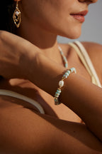 Pearl & Shoushan Stone Duo